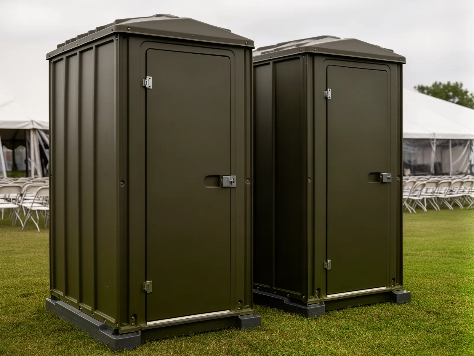Clean porta potty unit from Iron Ranch Porta Potty Rental in Atlanta, GA